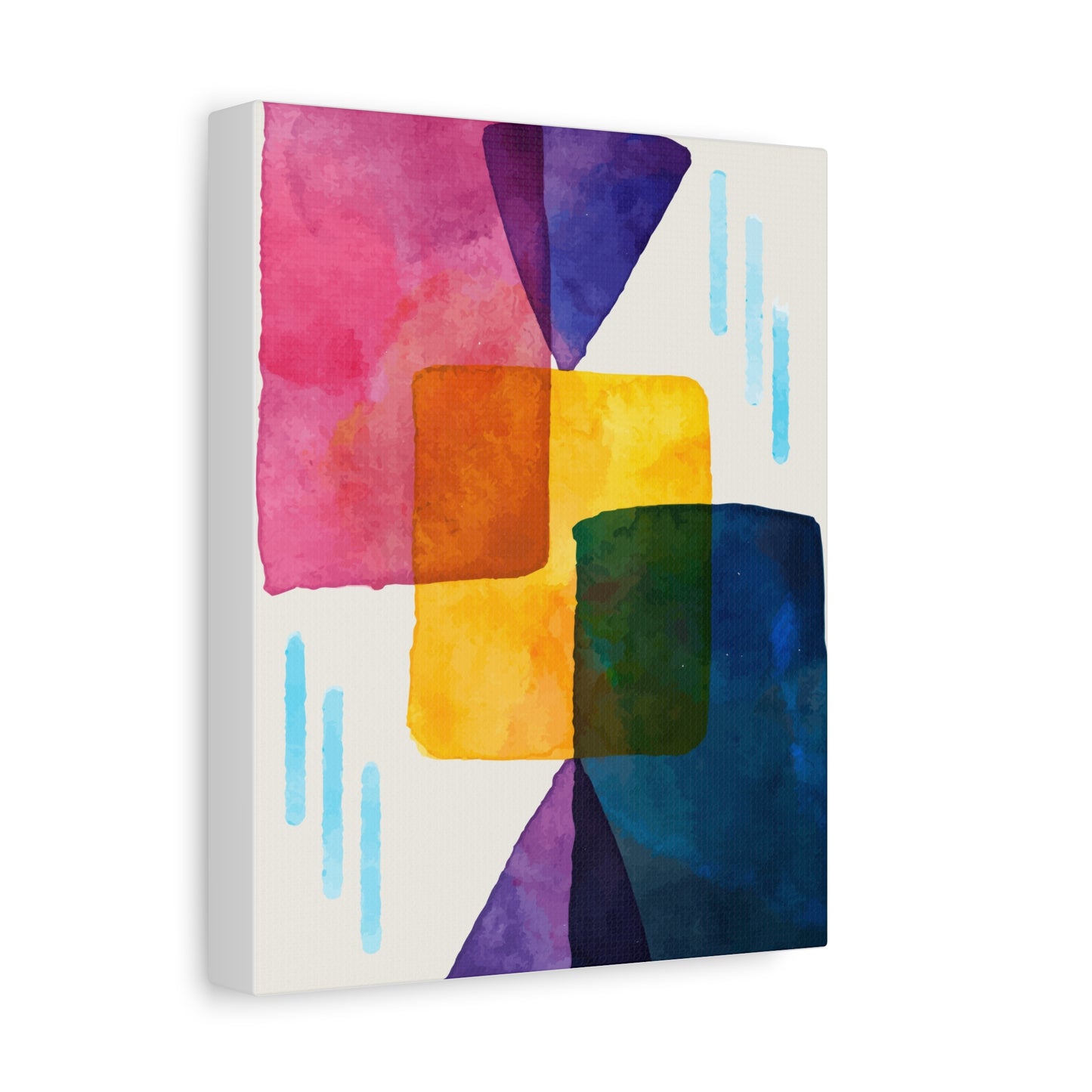 Liquid Calm Art Set 1.1 - Matte Canvas Decor with Minimalist Leaf Design