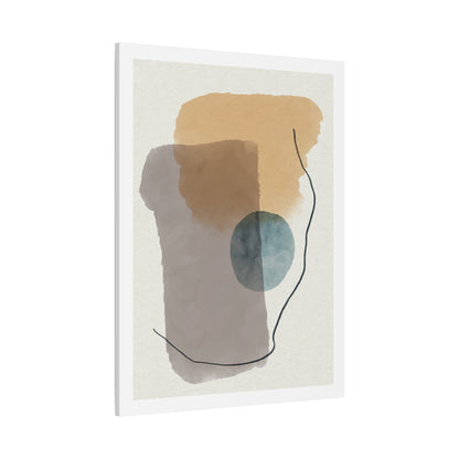 Blue Tone Watercolor Brush Art Set 1.3 - Canvas Decor