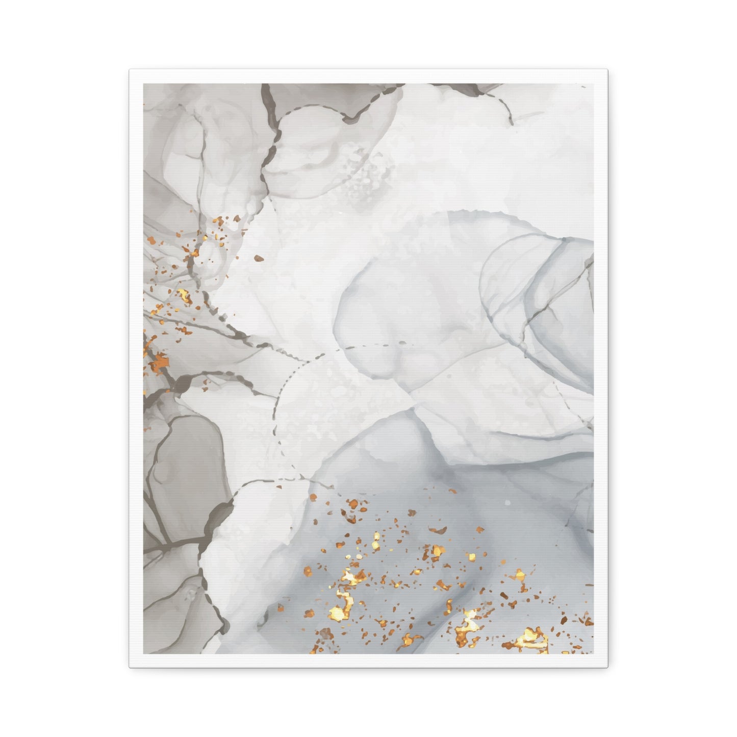 Ash Dust Art Set 1.3 - Matte Canvas Decor with Minimalist Leaf Design