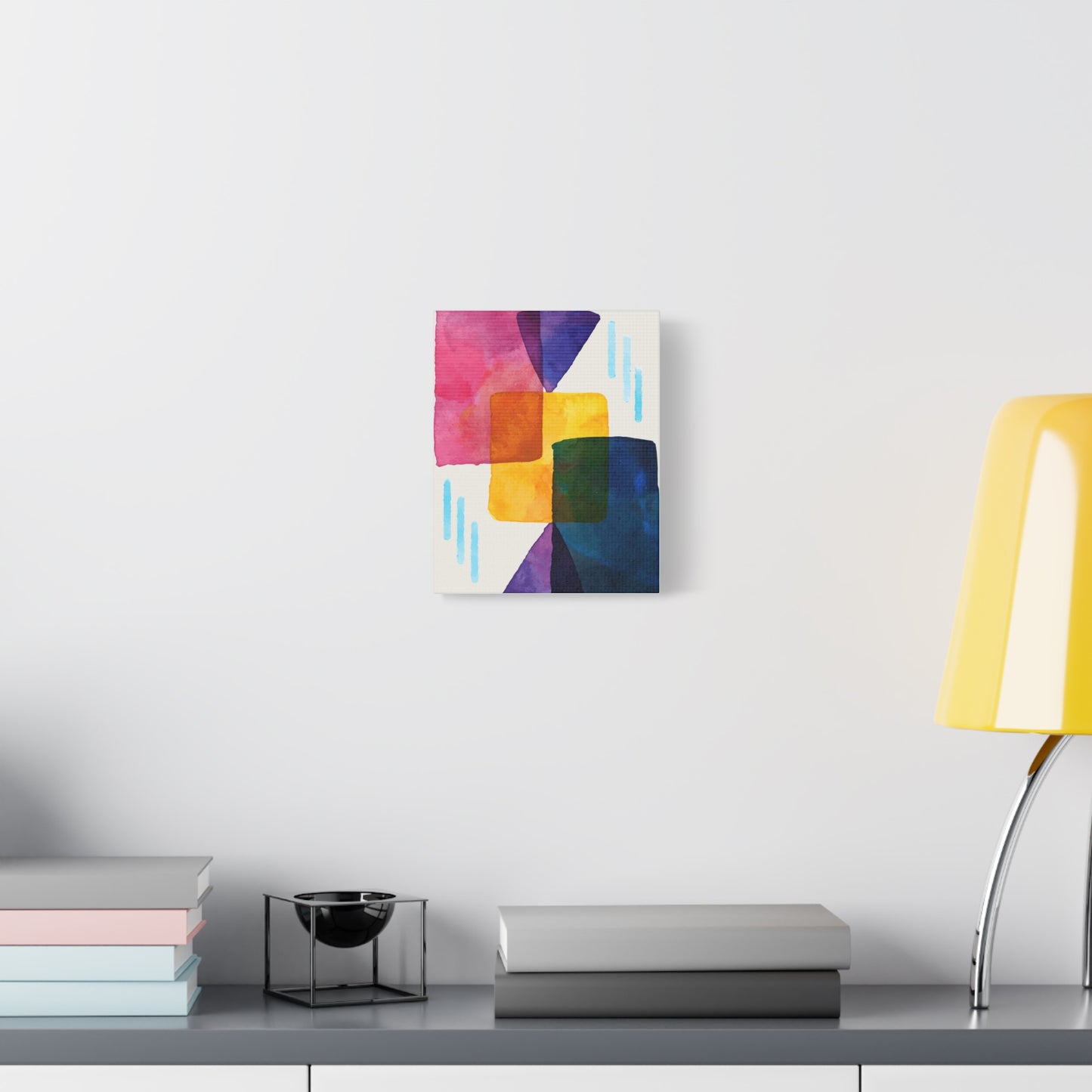 Liquid Calm Art Set 1.1 - Matte Canvas Decor with Minimalist Leaf Design