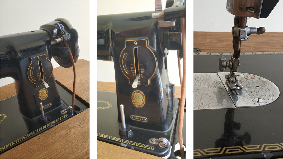 SINGER 191Y1 Antique Vintage Sewing Machine – Free Shipping