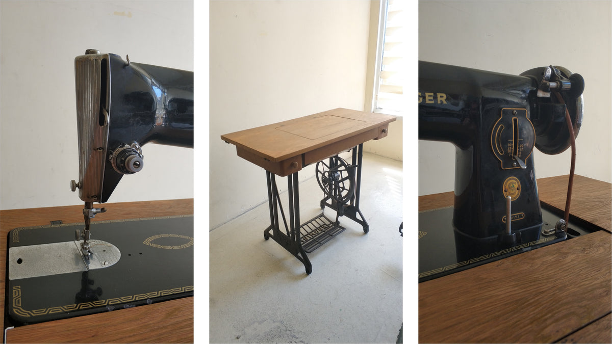 SINGER 191Y1 Antique Vintage Sewing Machine – Free Shipping