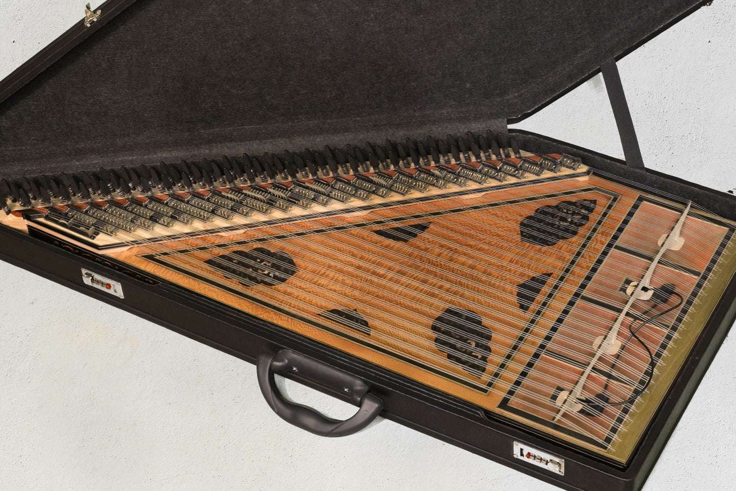 Professional Turkish Qanun | Handmade Concert Quality Kanun | Shadow NFX-800 Pickup | Premium Spruce & Plane Wood | French Polish Finish