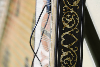 Professional Turkish Qanun | Handmade Concert Quality Kanun | Shadow NFX-800 Pickup | Premium Spruce & Plane Wood | French Polish Finish
